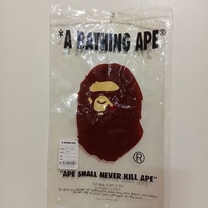 Empty A Bathing Ape bag free if you ask for it in your next purchase